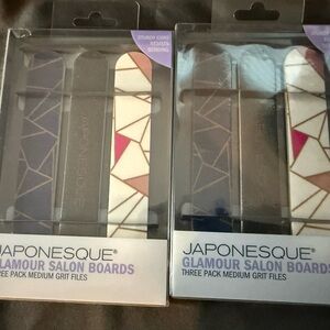 Japonesque Glamour Salon Boards - 2 packs of 3